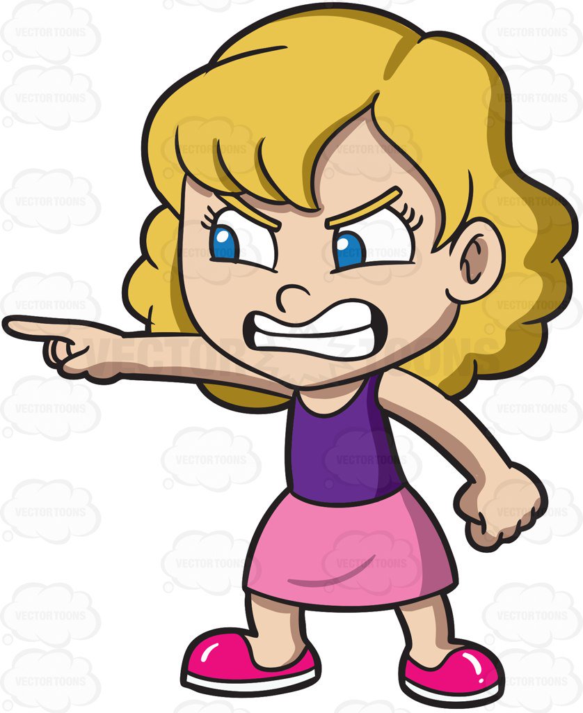 Angry kid clipart 6 » Clipart Station.