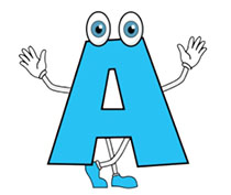 Alphabets Animated Clipart.