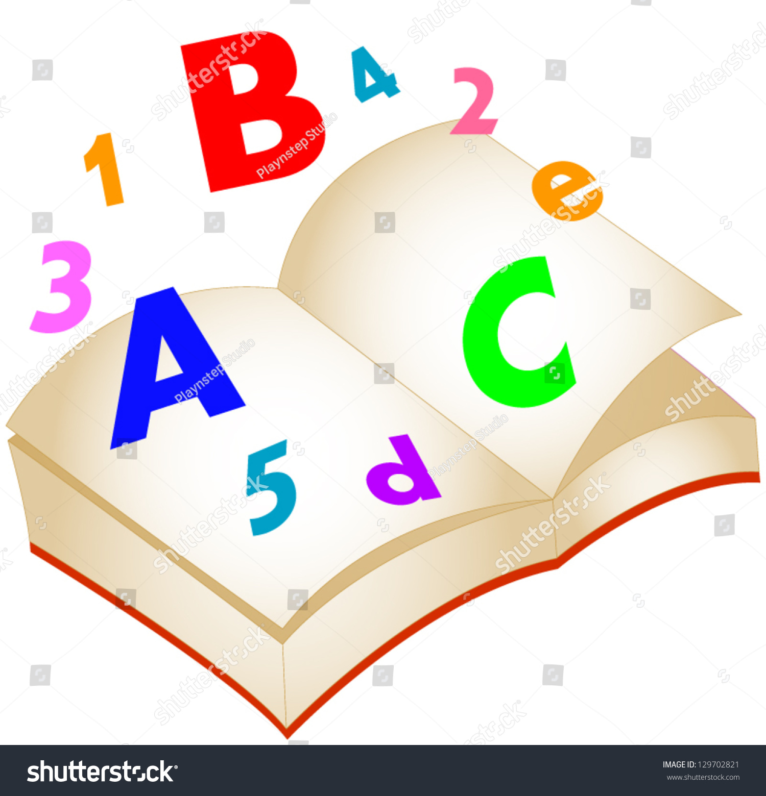 Abc Book Clipart.