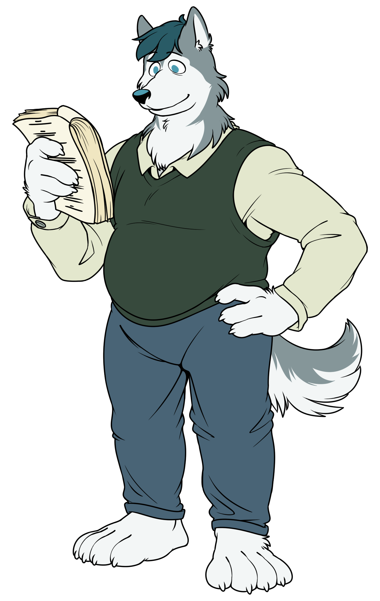 Husky Actor by SilverScarf.