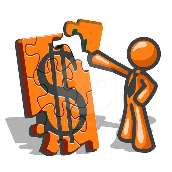 Accountant clipart financing, Accountant financing.