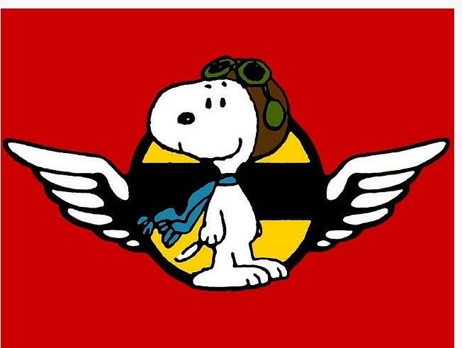 Free download Snoopy Flying Ace Clipart for your creation.