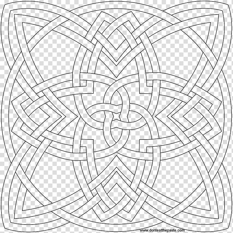 Inspiration of Grace: Adult Coloring Book Celtic knot.