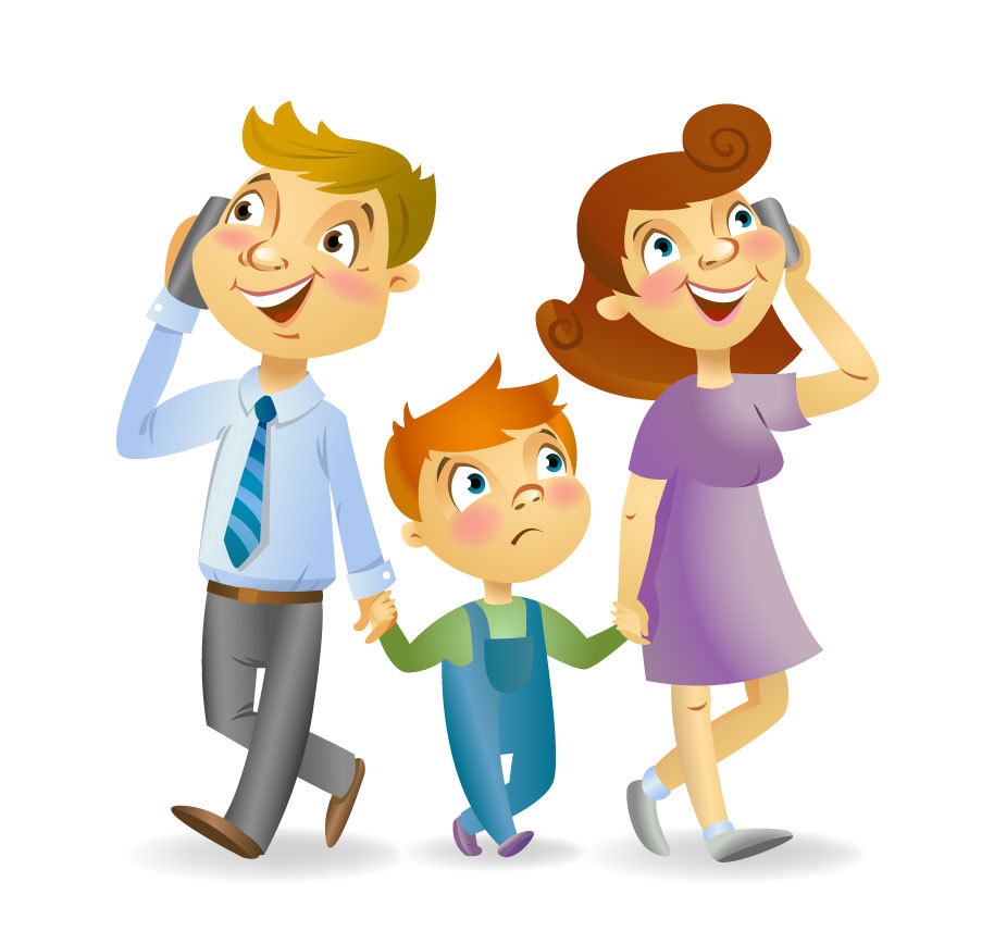 Family Talk Clipart.