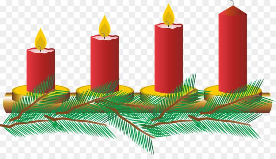 Advent wreath Christmas ornament Gaudete Sunday Clip art.