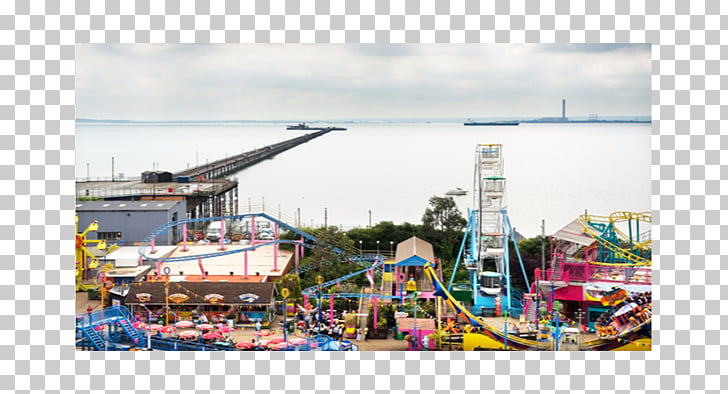 Adventure Island Southend Pier Amusement park Stock.