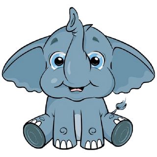 Free Cute Cartoon Elephant, Download Free Clip Art, Free.