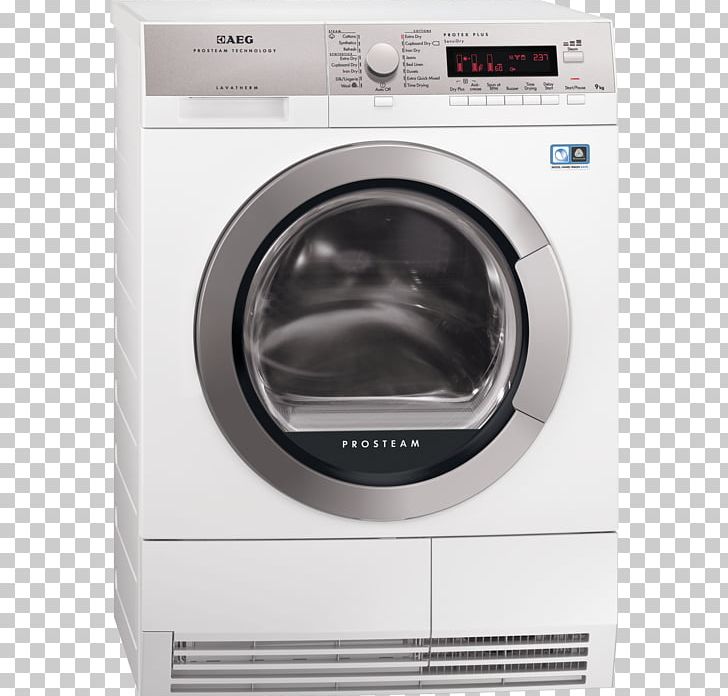 Washing Machines AEG L85470SL Clothes Dryer Linens PNG.