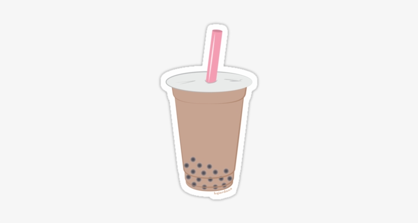 Boba Tea Png.