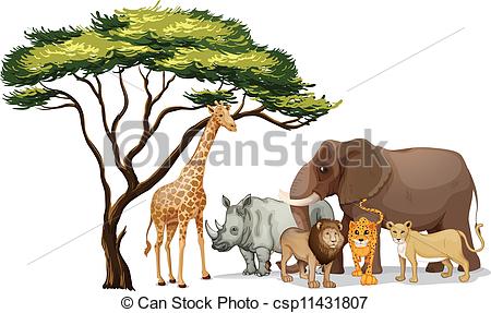 African animal clipart 4 » Clipart Station.