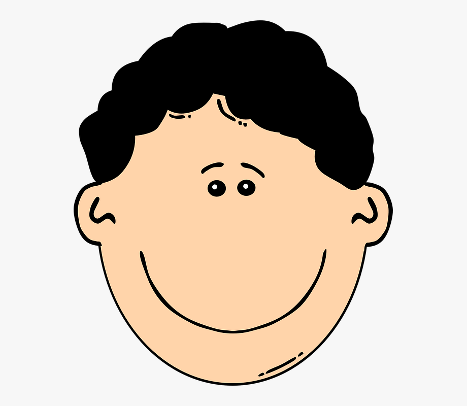 Black Hair Man Clipart, Cliparts & Cartoons.