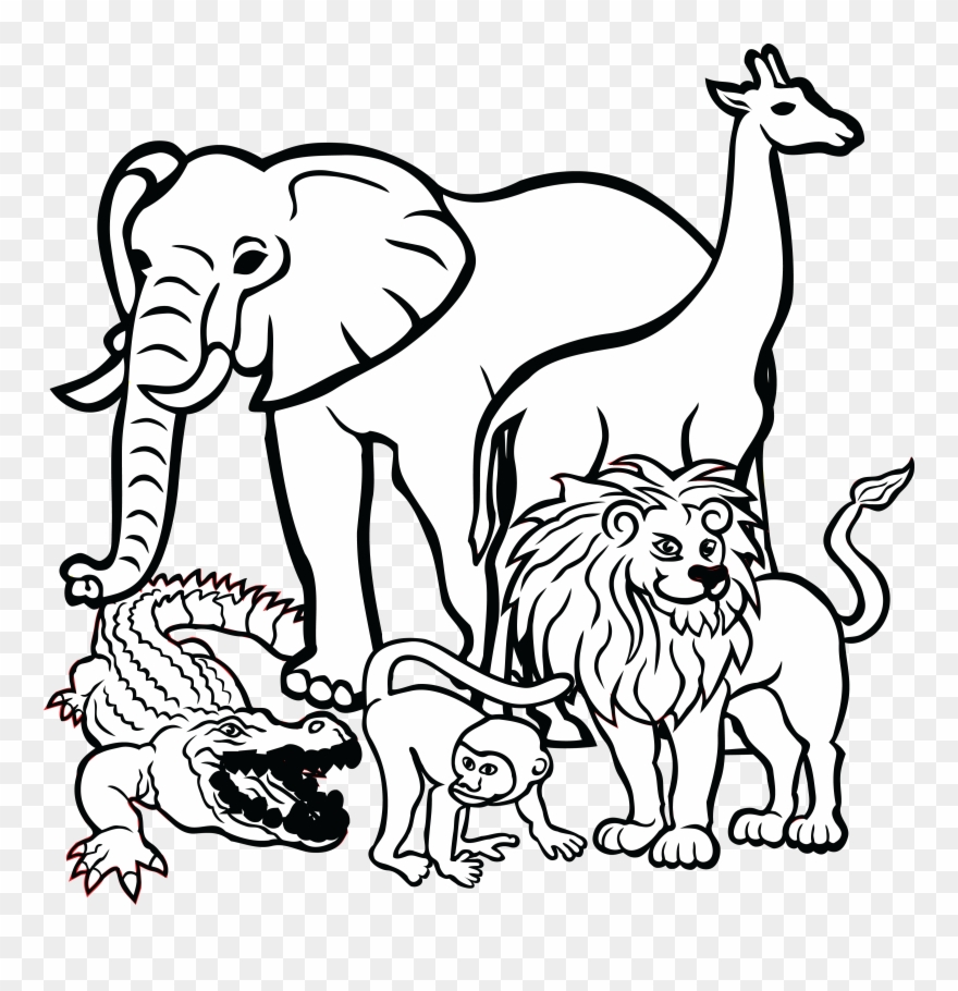 Free Clipart Of African Animals.