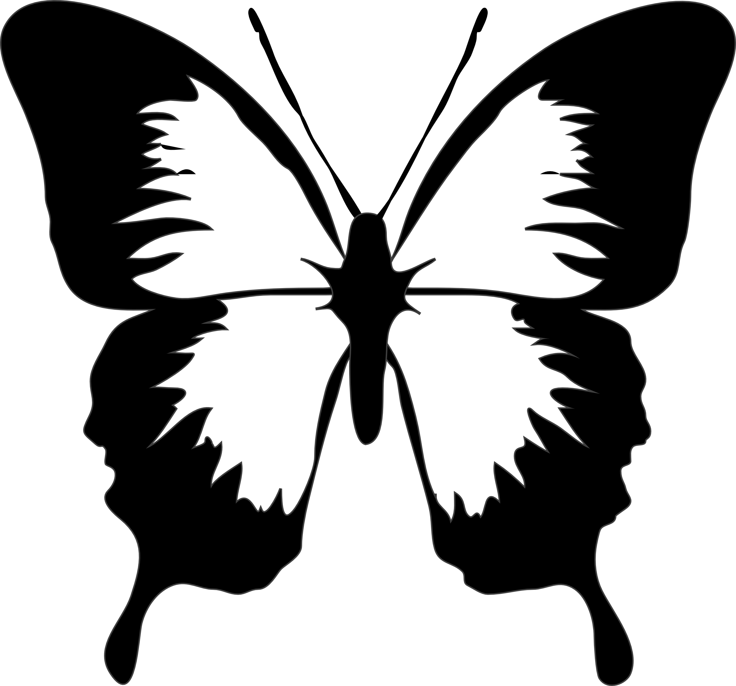 148 Moth free clipart.