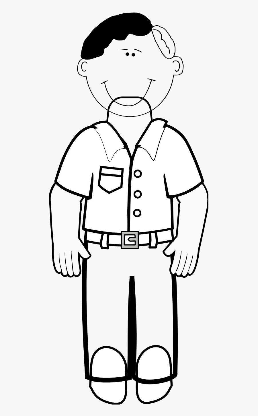 Clipart Of Father Black And White.