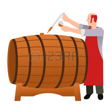 Oak Barrels Cliparts, Stock Vector And Royalty Free Oak Barrels.