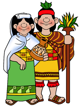 Inca Clip Art by Phillip Martin, Inca Couple.