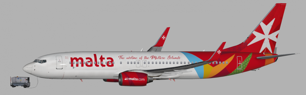 FICTIONAL) AIR MALTA B737 ZIBO.