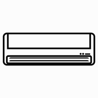 Air conditioner clipart black and white 1 » Clipart Station.