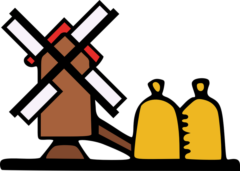 Free vector graphic: Windmill, Air, Power, Farm, Grind.