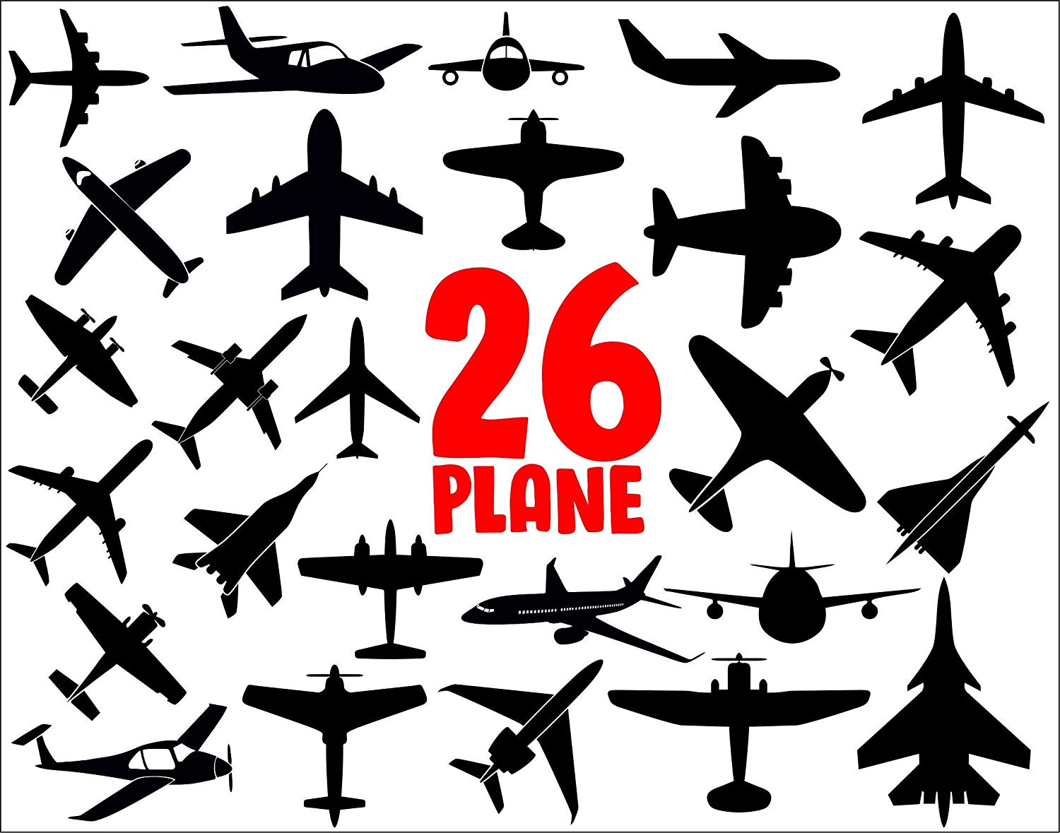 Amazon.com: plane svg.airplane svg,plane clipart,airplanes.