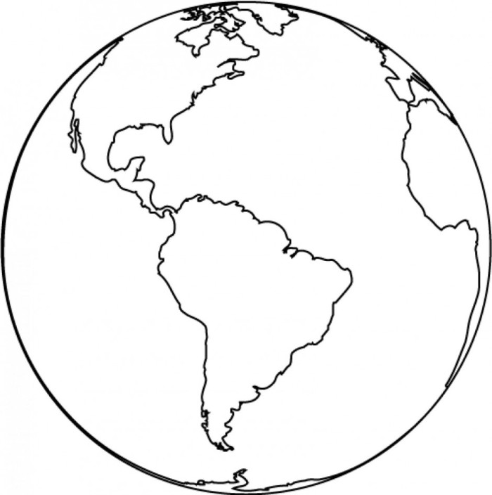 Earth Clipart Black And White & Earth Black And White Clip Art.