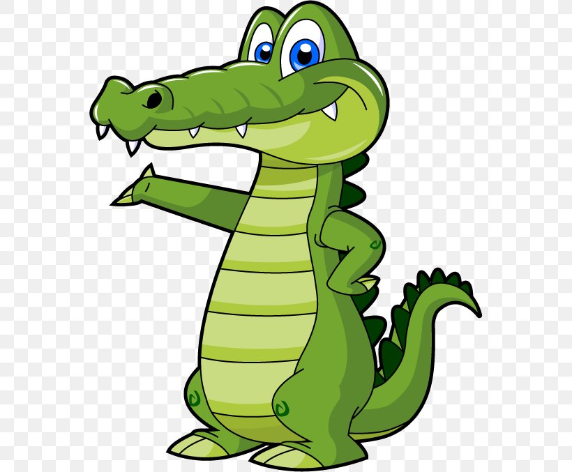 Alligator Crocodile Cartoon Clip Art, PNG, 564x677px.