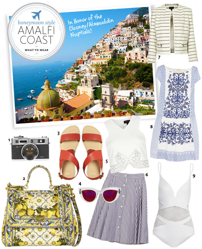 Honeymoon Packing Essentials for the Amalfi Coast.