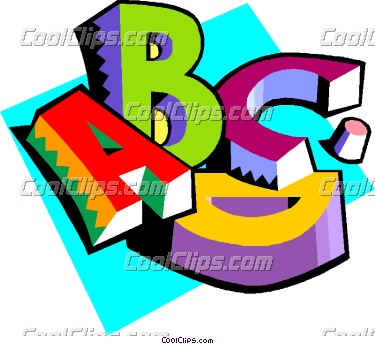 Clipart Letters In Alphabetical Order Free.