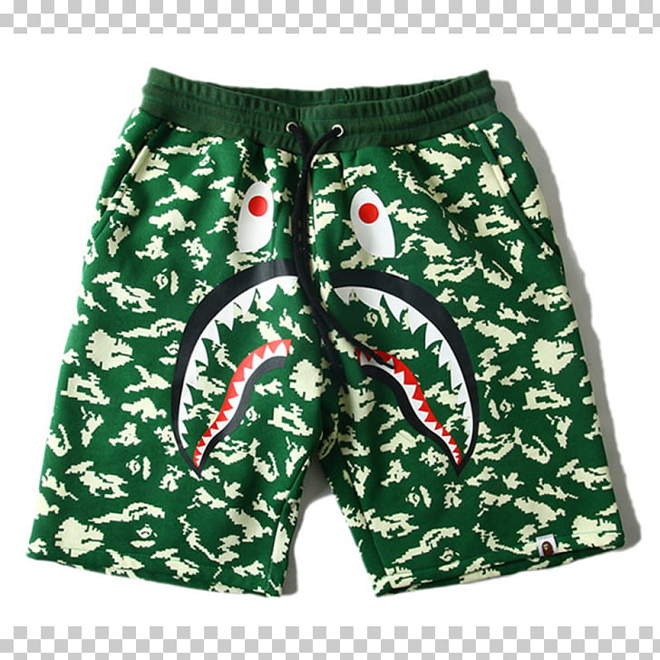 A Bathing Ape Shorts Pants Fashion Clothing, CAMOUFLAGE PNG.