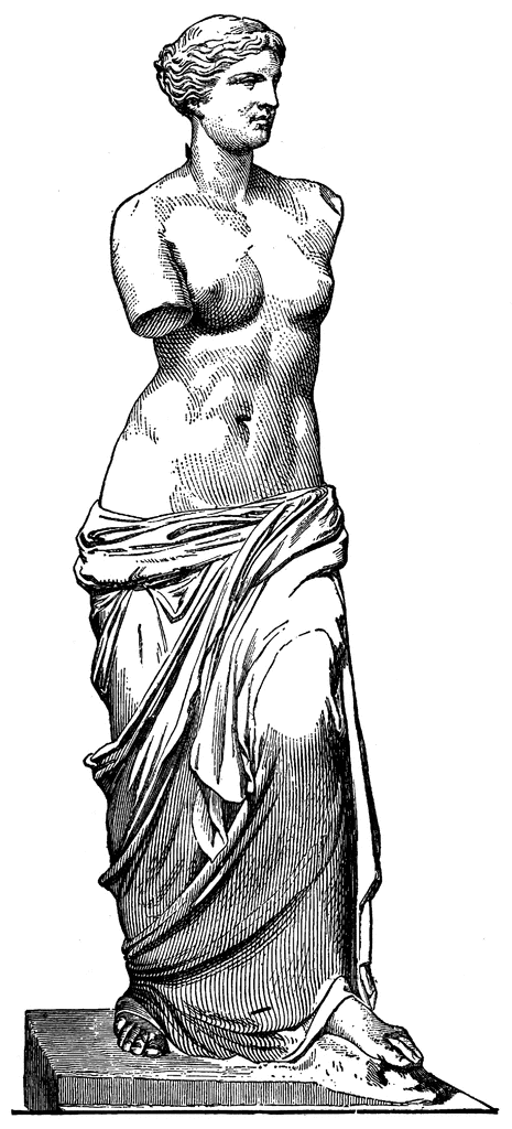 Aphrodite clip art.