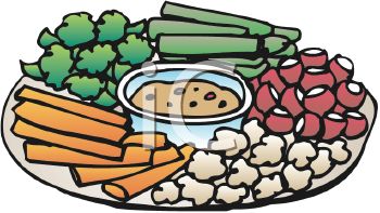 Veggie Tray Clipart.