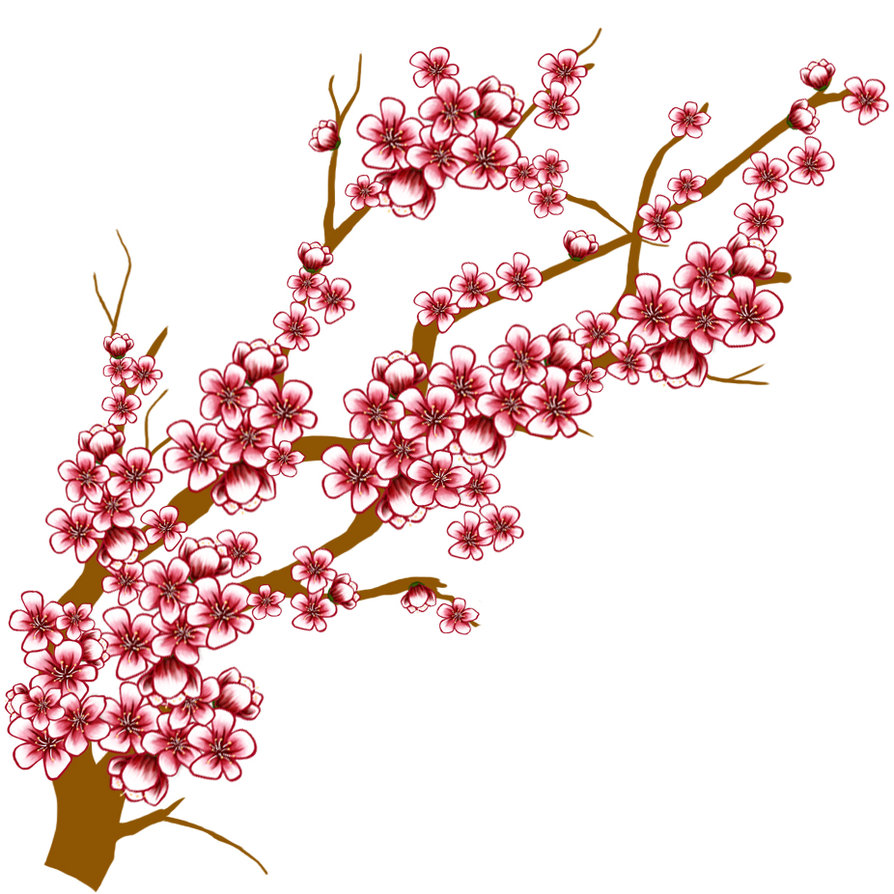 Sakura Flower Clip Art.