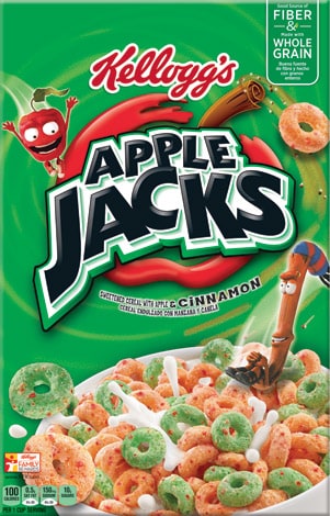 Apple jacks cereal Logos.