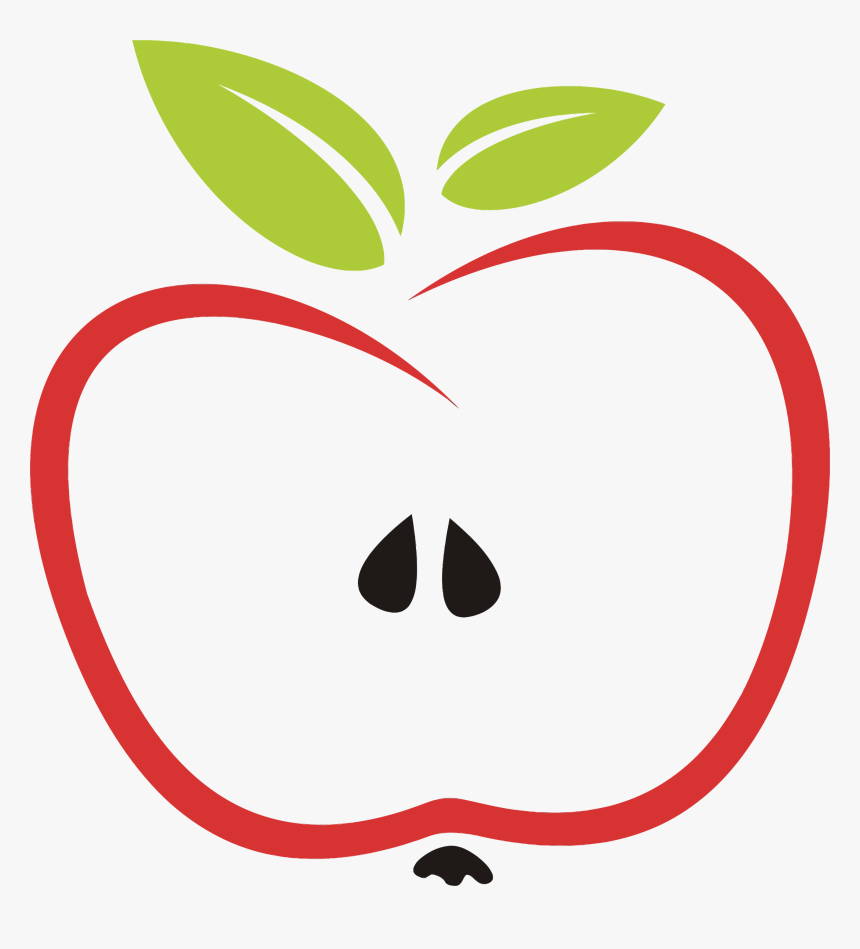 Apple Core Clipart.