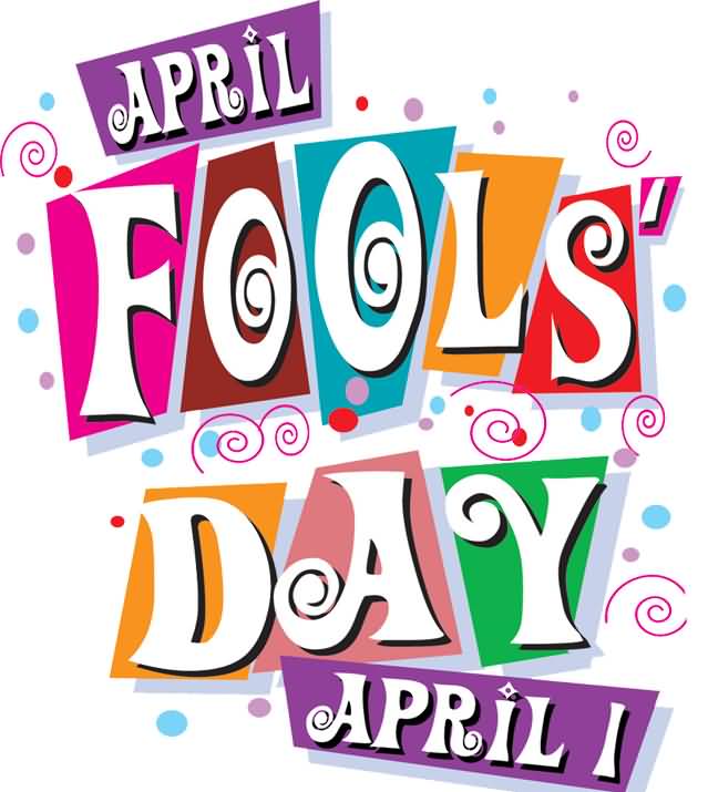 April Fools Day April 1 Clipart.