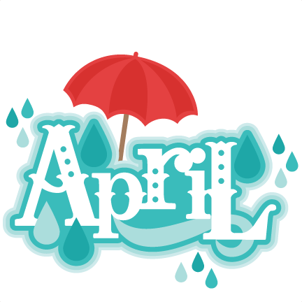 April clip art free.