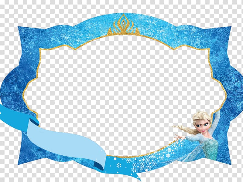 Frozen border, Elsa Olaf Anna Frames, elsa transparent.