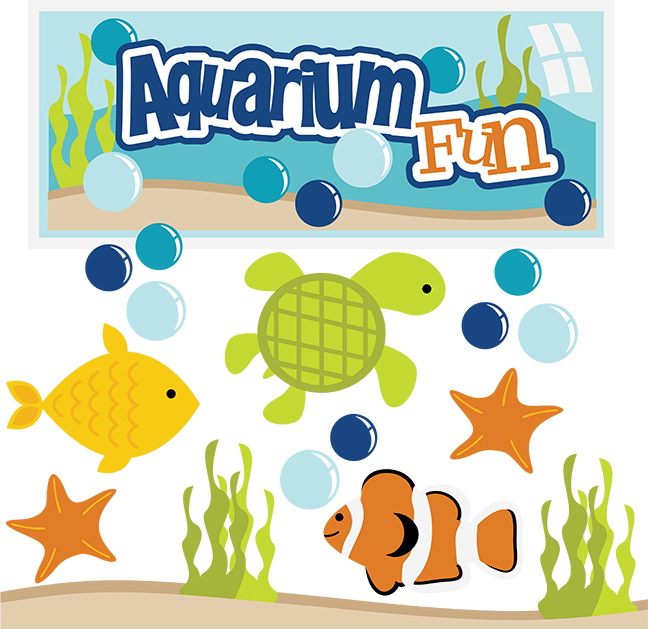 Turtle aquarium clipart.