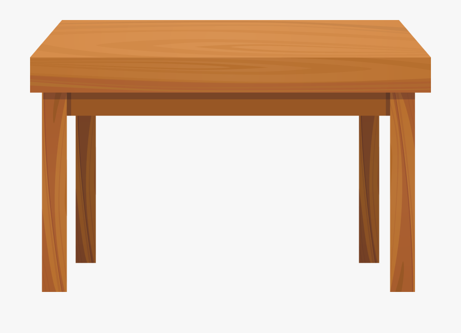 Table Wood Clip Art.