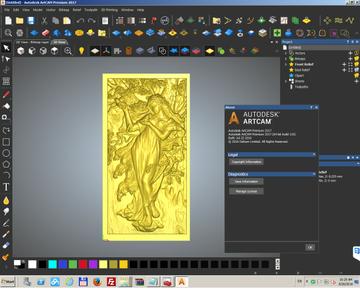 Autodesk ArtCAM 2017.