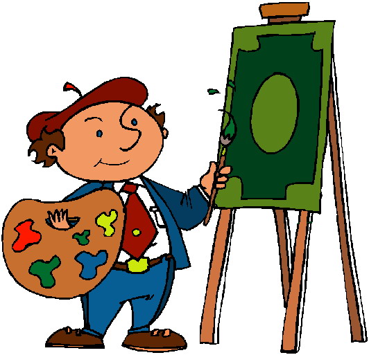 Clip Art Activities Painting.