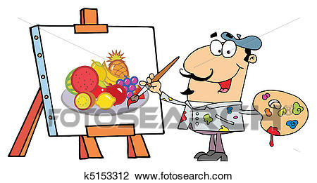 Artist Painter Clipart.