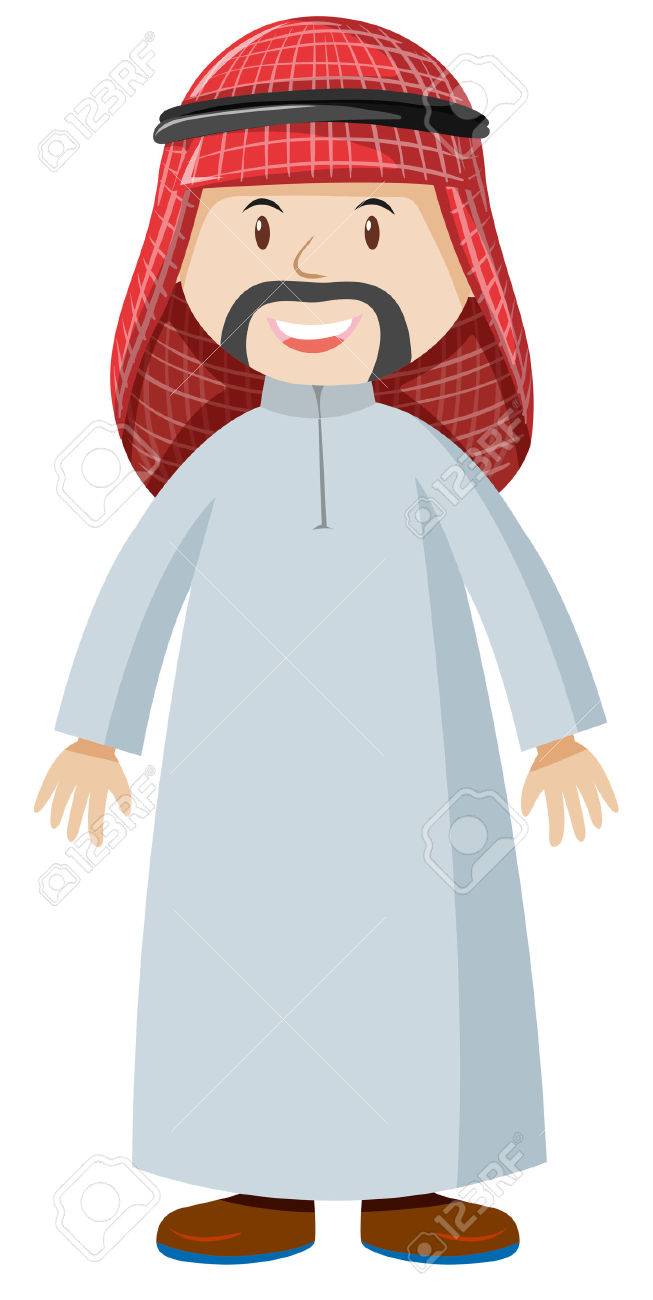 Arab man clipart 7 » Clipart Station.