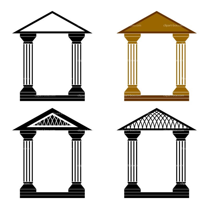 CLIPART ARCHES DECORATIVES.