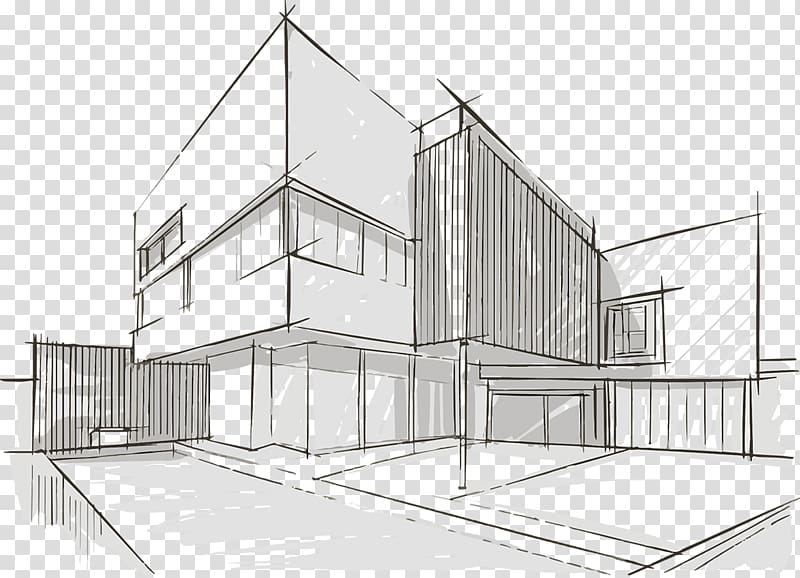 Architecture Sketch graphics Drawing Design, Land Developer.