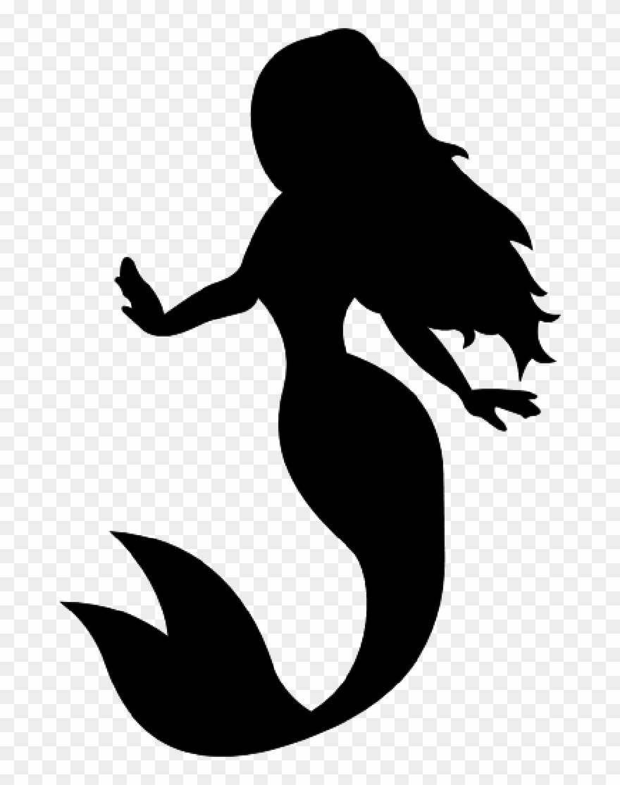 Free Mermaid Silhouette Wannacraft.