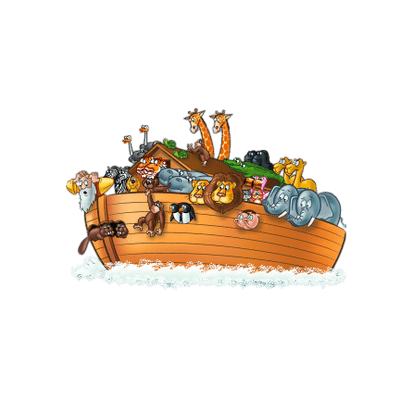 Noah\'s Ark Illustration transparent PNG.