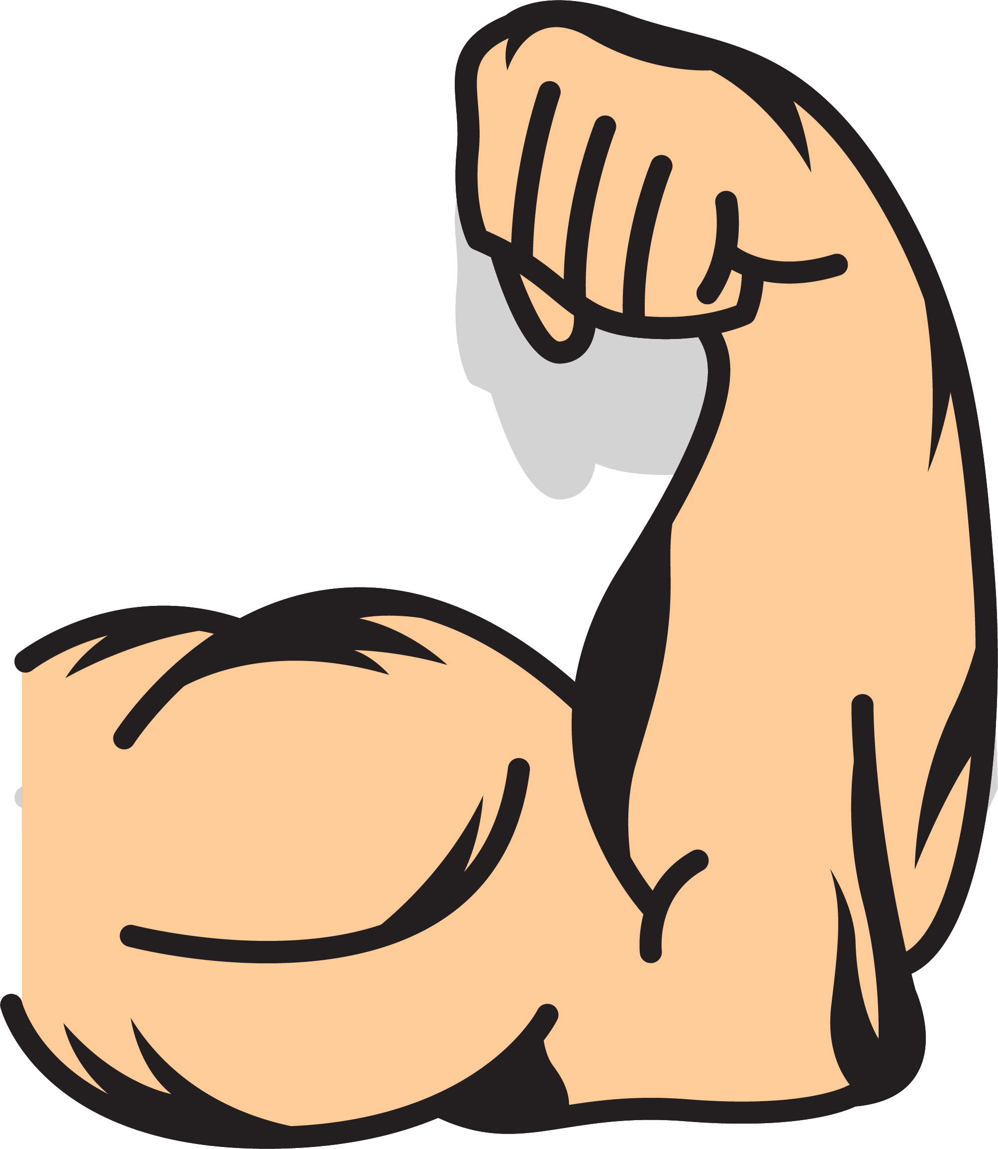 Download Muscles Clipart Muscled Arm And Use For You.