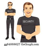 Security Guard Clip Art.