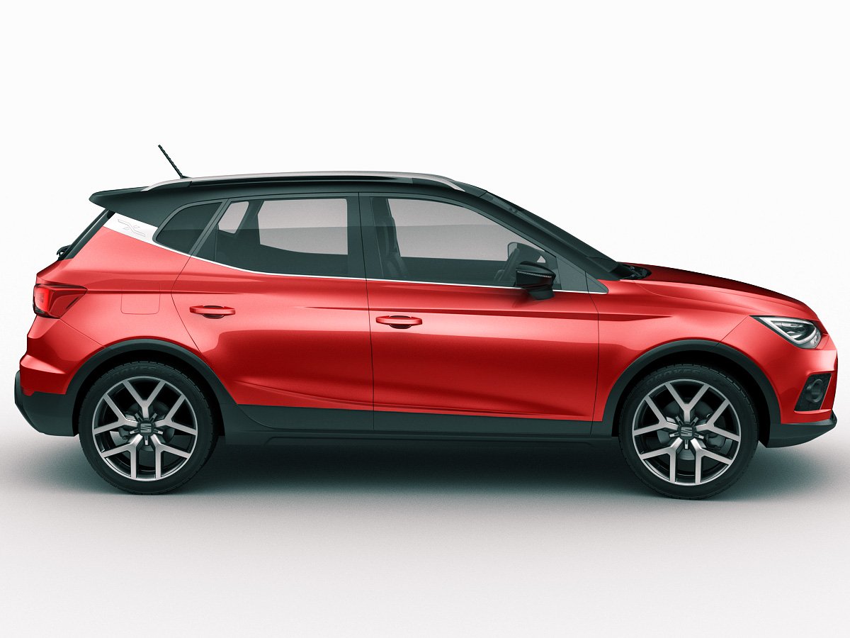 Seat Arona 2018 3D Model in SUV 3DExport.